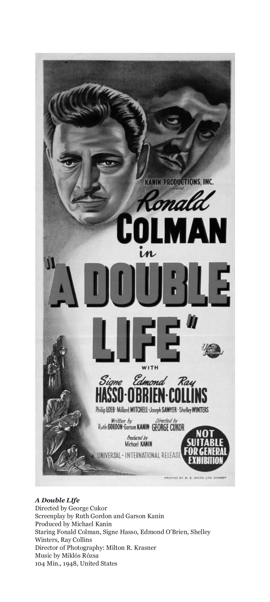 Film Review: A Double Life